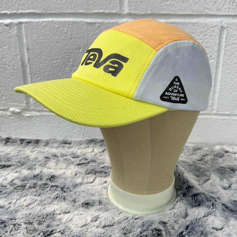 Teva Hat Yellow Orange Colorblock Bureau of Adventure